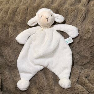Jellycat Baby Bashful Lamb Comforter Brand New w/Tags Super Soft! 10 in